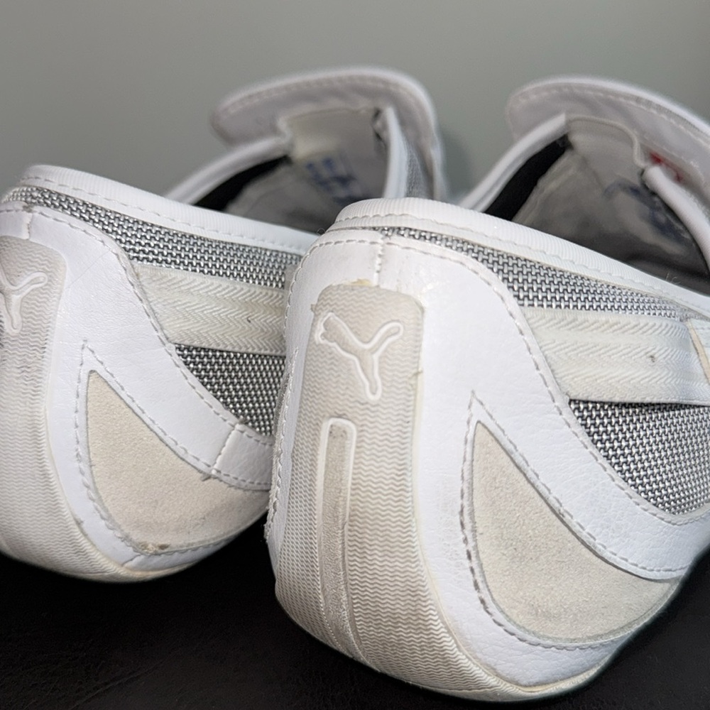 MAKE OFFER! Puma Vedano Men's White Athletic Shoes Men's size 10US - Picture 9 of 9